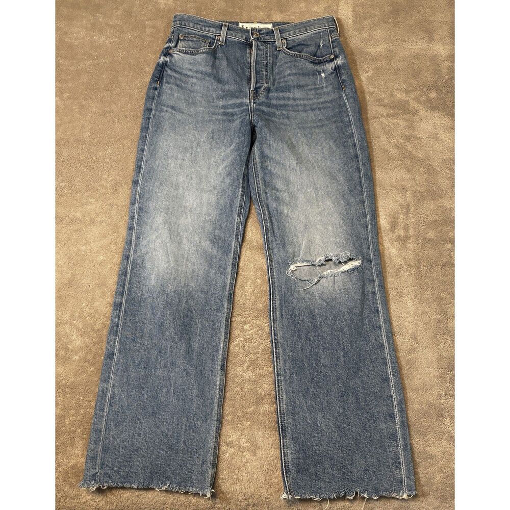 Frank & Eileen Monaghan Button Fly Straight Leg Jeans Size 29